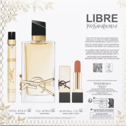 Libre Eau De Parfum Deluxe Gift Set: Libre Eau De Parfum Spray 90ml + Libre Eau De Parfum Spray 10ml + Lipstick 1.3g