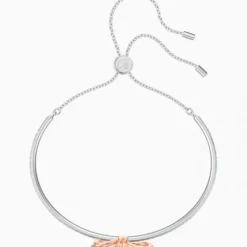 Lifelong Bow bangle Bow 5447079 - White, Mixed metal finish