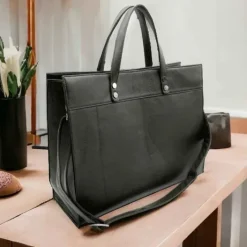 LODEN Leather Large Laptop Tote Bag(LODEN)