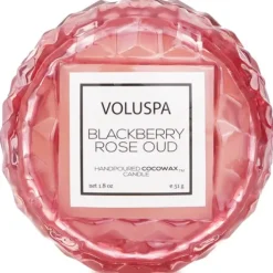 Macaron Candle - Blackberry Rose Oud