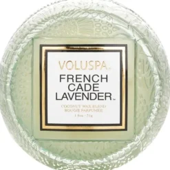 Macaron Candle - French Cade Lavender