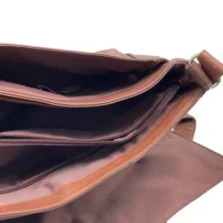 MAVERICK Business Full Grain Leather Messenger Bag(Brown)
