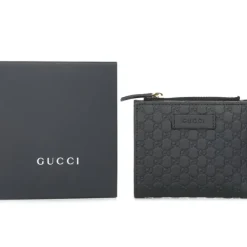 Micro GG Guccissima Leather Small Bifold Wallet 510318