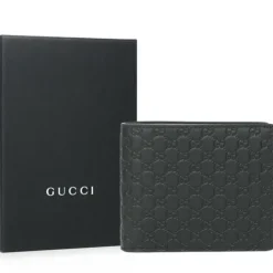 Microguccissim a GG Logo Leather Coin Wallet 544472