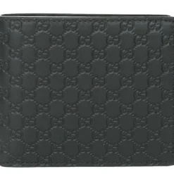 Microguccissim a GG Logo Leather Coin Wallet 544472