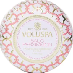 Mini Tin Candle - Saijo Persimmon