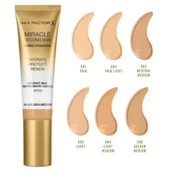 Miracle Second Skin Hybrid Foundation SPF20