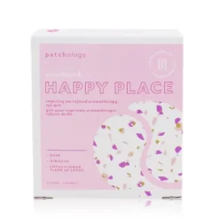 Moodpatch - Happy Place Inspiring Tea-Infused Aromatherapy Eye Gels (Rose+Hibiscus+Lotus Flower)