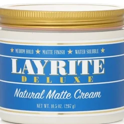 Natural Matte Cream (Medium Hold, Matte Finish, Water Soluble)