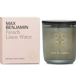 Natural Wax Candle - French Linen Water
