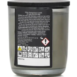 Natural Wax Candle - White Pomegranate