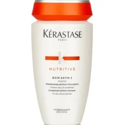 Nutritive Bain Satin 2 Exceptional Nutrition Shampoo (For Dry, Sensitised Hair)