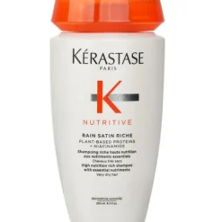 Nutritive Bain Satin Riche High Nutrition Rich Shampoo With Essential Nutriments (Very Dry Hair)