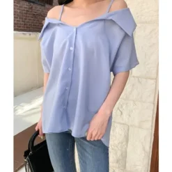 Off-shoulder Shirt