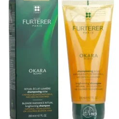 Okara Blond Blonde Radiance Ritual Brightening Shampoo (Natural, Highlighted or Colored Blonde Hair)
