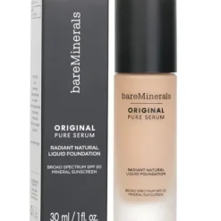 Original Pure Serum Radiant Natural Liquid Foundation Mineral SPF 20