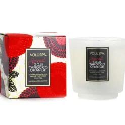 Petite Pedestal Candle - Spiced Goji Tarocco Orange