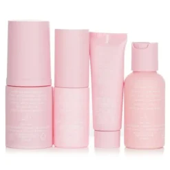 4-Piece Mini Set: Foaming Face Wash 30ml + Face Moisturizer 15ml + Vitamin C Serum 10ml + Vanilla Milk Toner 30ml