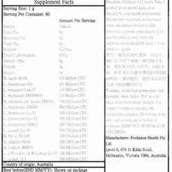 Probiotic For Children Powder (3-12 years)