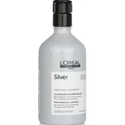 Professionnel Serie Expert - Silver Violet Dyes + Magnesium Neutralising and Brightening Shampoo (For Grey and White Hair)
