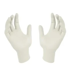Protos - Latex Examination Gloves -white (M)