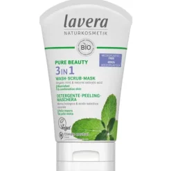 Pure Beauty 3 In 1 Wash, Scrub, Mask - For Blemished & Combination Skin