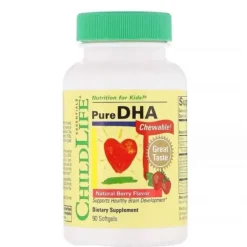 Pure DHA Softgels (Natural Berry Flavor)