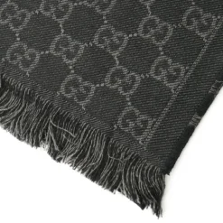 Reversible Arlisse GG Guccissima Scarf/Muffler 544619 Black