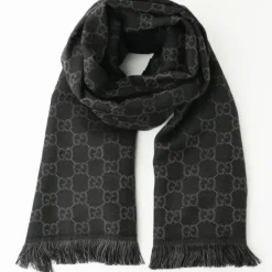 Reversible Arlisse GG Guccissima Scarf/Muffler 544619 Black