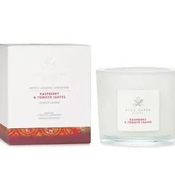 Scented Candle - Raspberry & Tomato Leaves