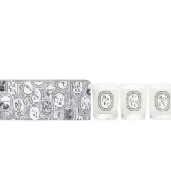 Scented Mini Candle Discovery Set: Baies, Figuier, Roses