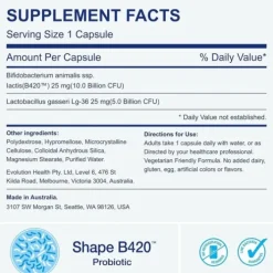 Shape B420 Probiotic