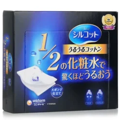Silcot Sponge UruUru Touch Facial Cotton