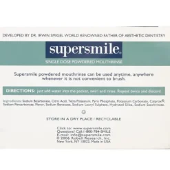 Single Dose Powdered Mouthrinse (No Alcohol/Sugar)