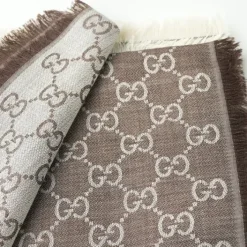 Square Scarf 281942 Beige/L. Brown