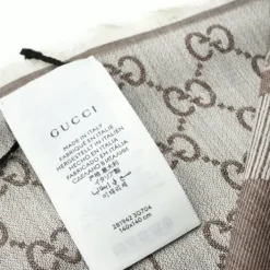 Square Scarf 281942 Beige/L. Brown