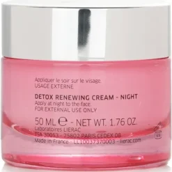 Supra Radiance Night Detox Renewing Cream