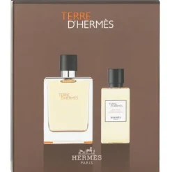Terre D'Hermes Coffret: Eau De Toilette Spray 100ml/3.3oz + Hair And Body Shower Gel 80ml/2.7oz
