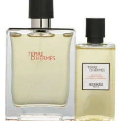 Terre D'Hermes Coffret: Eau De Toilette Spray 100ml/3.3oz + Hair And Body Shower Gel 80ml/2.7oz
