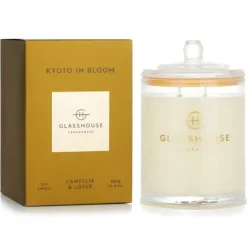 Triple Scented Soy Candle - Kyoto In Bloom (Camellia & Lotus)