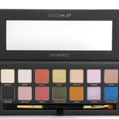 Untamed Eyeshadow Palette With Dual Ended Brush (14x Eyeshadow + 1x Dual Ended Brush)