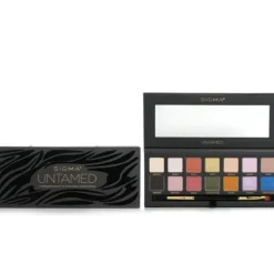 Untamed Eyeshadow Palette With Dual Ended Brush (14x Eyeshadow + 1x Dual Ended Brush)