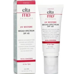 UV Restore Physical Facial Sunscreen SPF 40 - Tinted