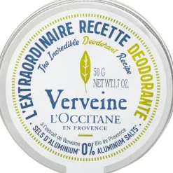 Verveine (Verbena) Deodorant - 0% Aluminum Salts