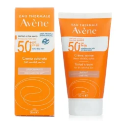 Very High Protection Tinted Cream SPF50+ - For Dry Sensitive Skin