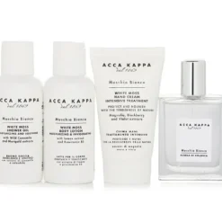 White Moss Gift Set: 1x Eau De Cologne Spray 50ml, 1x Shower Gel 100ml, 1x Body Lotion 100ml, 1x Hand Cream 75ml