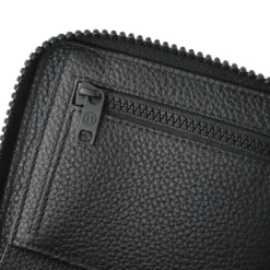 Zip-around compact wallet