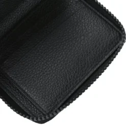 Zip-around compact wallet