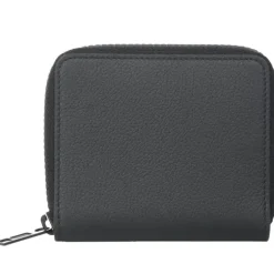 Zip-around compact wallet